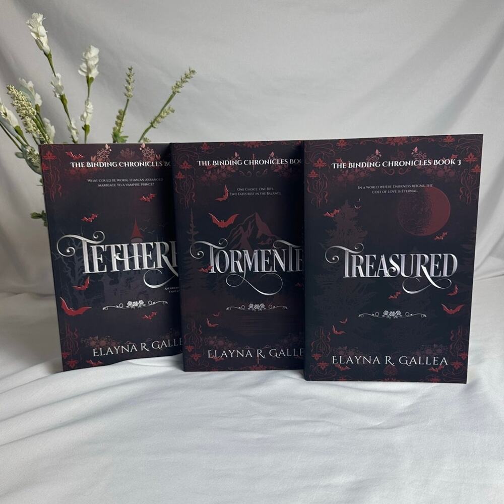Tethered, Tormented, & Treasured By Elayna R. Gallea The Binding Chronicles OOP